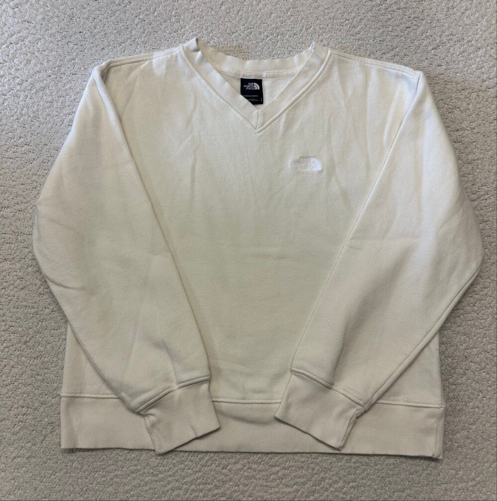 The North Face Womens Evolution V-Neck Sweatshirt Pullover Small